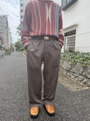 USA製 "W36 L28" Levis Action Slacks リーバイス アクションスラックス モカブラウン 古着 古着屋 高円寺 ビンテージ n60316