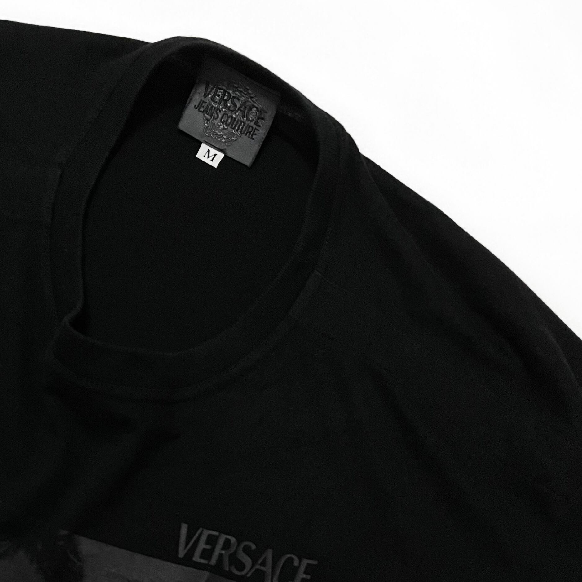 VERSACE JEANS COUTURE / 90s black shirts