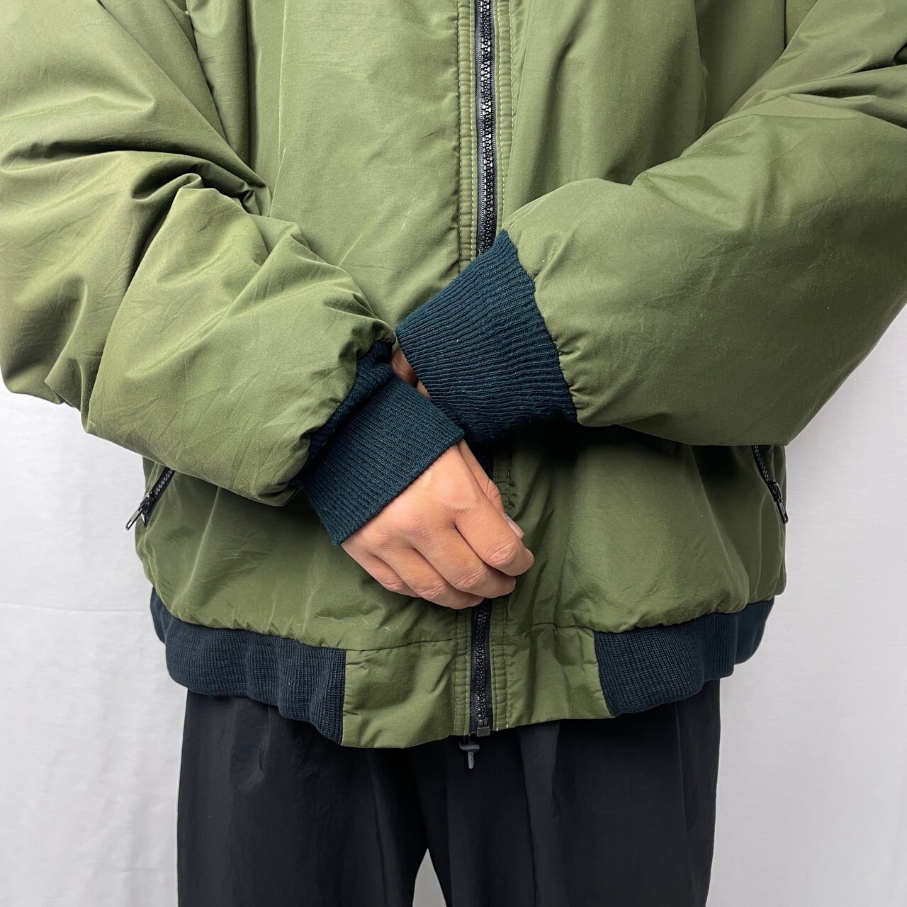 80年代 L.L.Bean エルエルビーン カタディンロゴ WARM-UP JACKET 