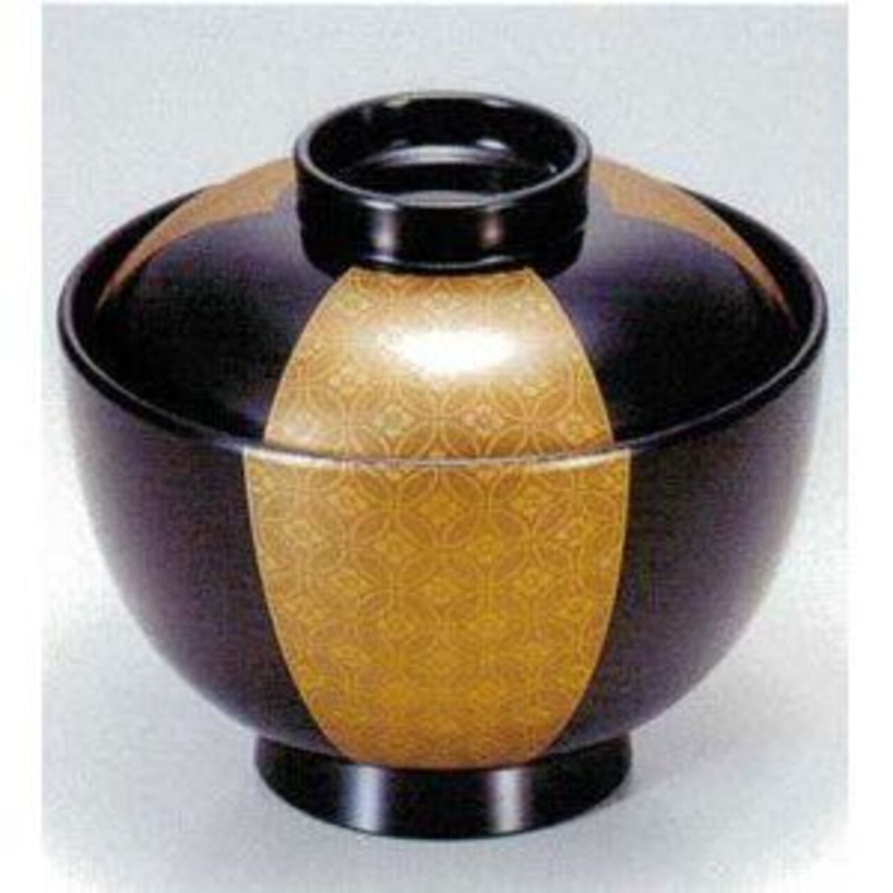 伝統工芸品 漆器 高台 高足 盛り鉢 麺鉢 汁椀 お椀 丼 どんぶり 2客