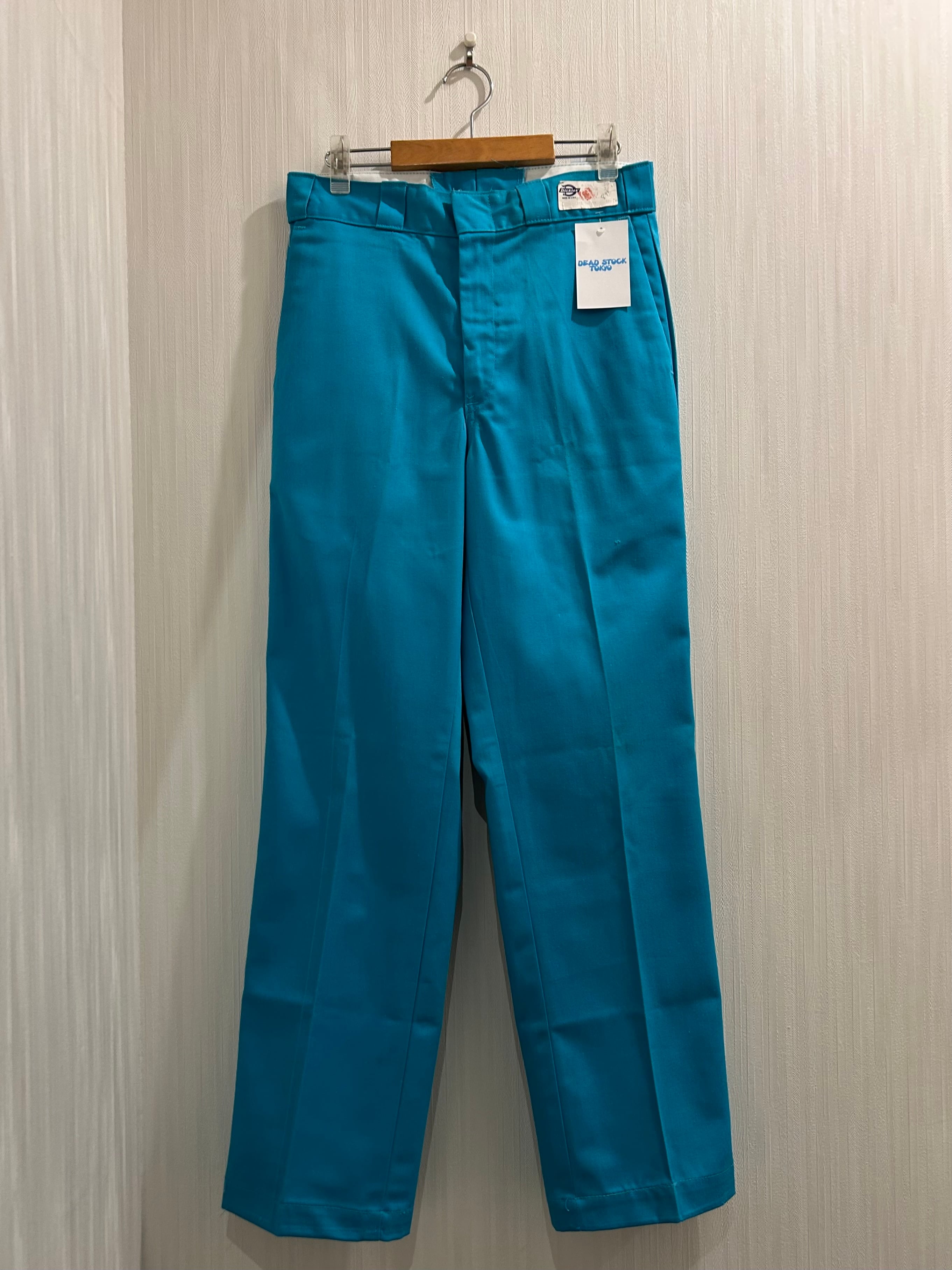Dead Stock!! 〜1980s Dickies 874 Work Pants "Turquoise"①