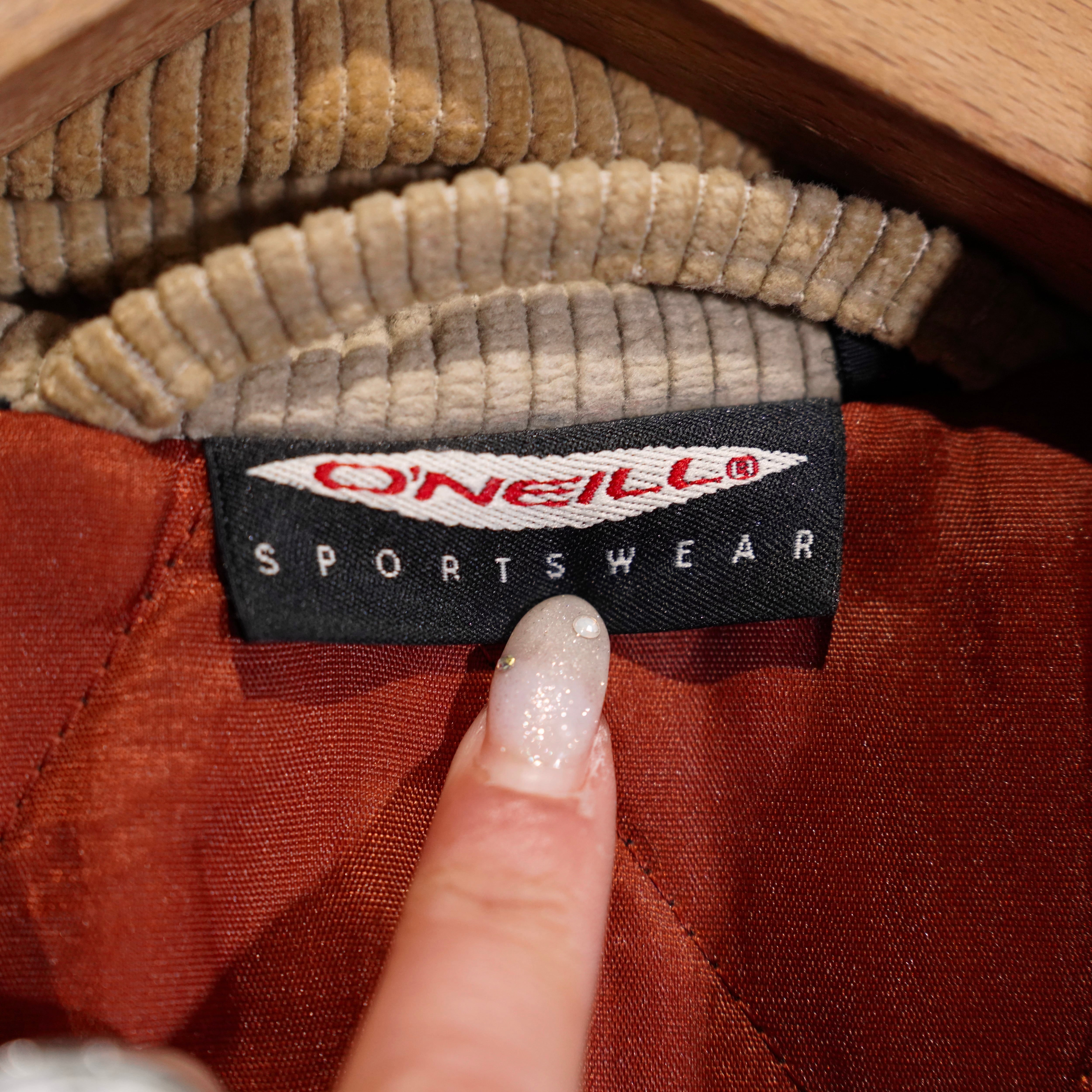 USA VINTAGE O'NEILL CORDULOY COLLAR STITCH DESIGN WOOL JACKET