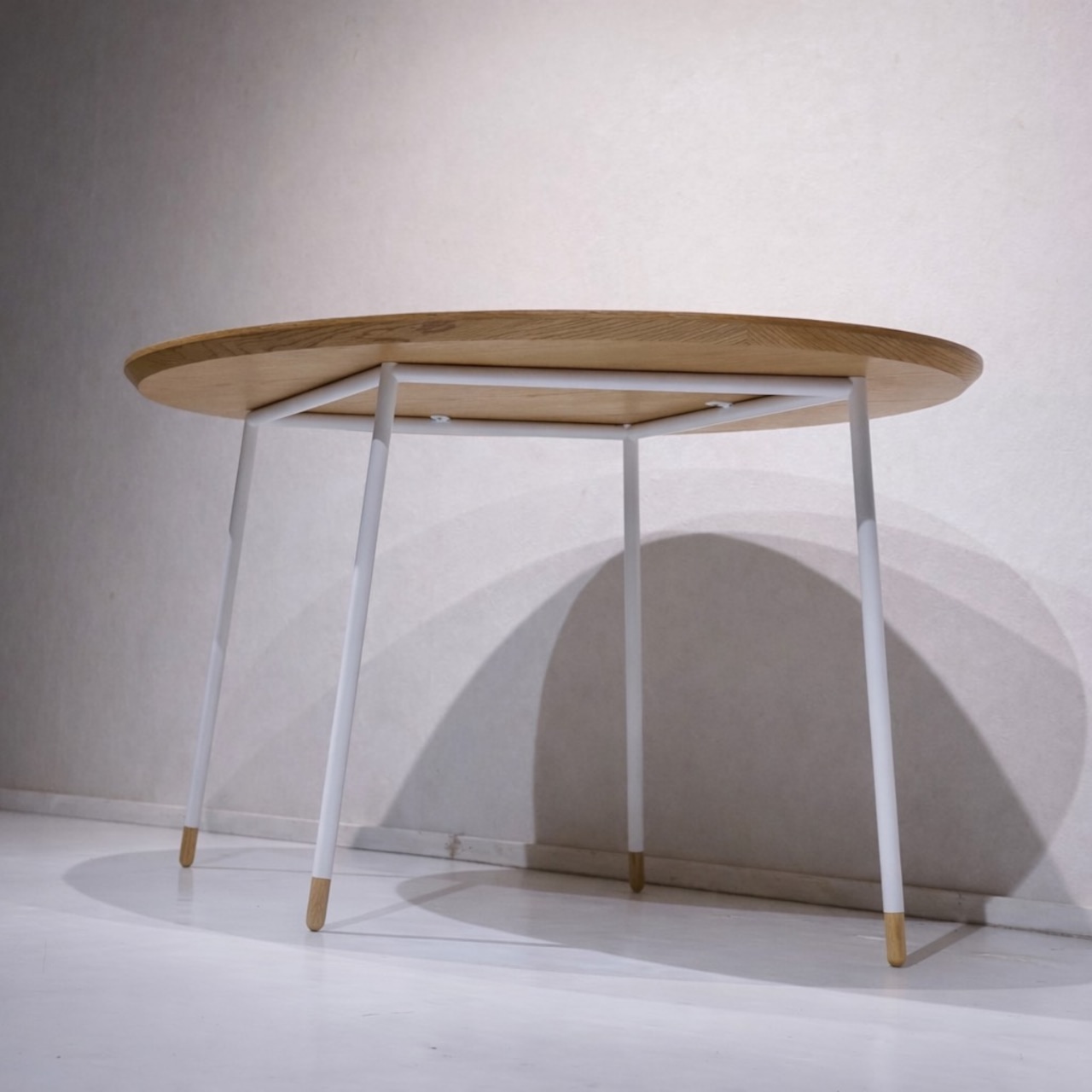 Bello Select ダイニングテーブル カフェテーブル 楕円テーブル オーバル テーブル 木製 デスク 食卓 北欧 ナチュラル モダン