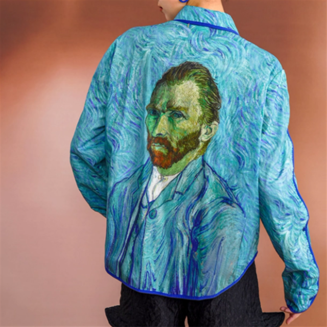 【Camoooni】デザイン画シャツ 10823