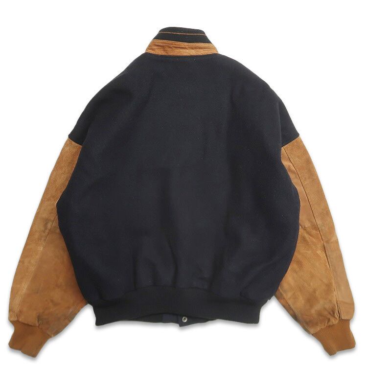 古着 90年代～ カナダ製 CANADA SPORTSWEAR ウール 袖レザー