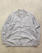 2002SS COMME des GARCONS HOMME Open Collar L/S Cotton Shirt
