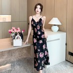 花柄ロングワンピースG124CON0054