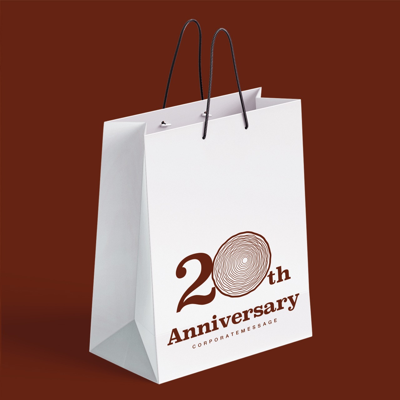 20年の年輪の20周年ロゴ