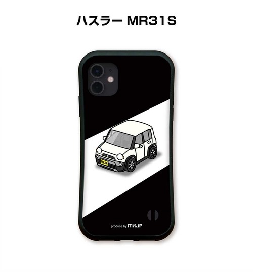 スズキ ハスラー MR31S ボディ25色設定　グリップタイプiPhoneケース