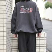 fox print fade peinted sweat