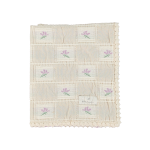 Bebe Organic / Lavender Blanket - Lavender Patchwork
