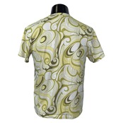 【RAF SIMONS】ラフシモンズ 21SS アブストラクトアートプリント Tシャツ S