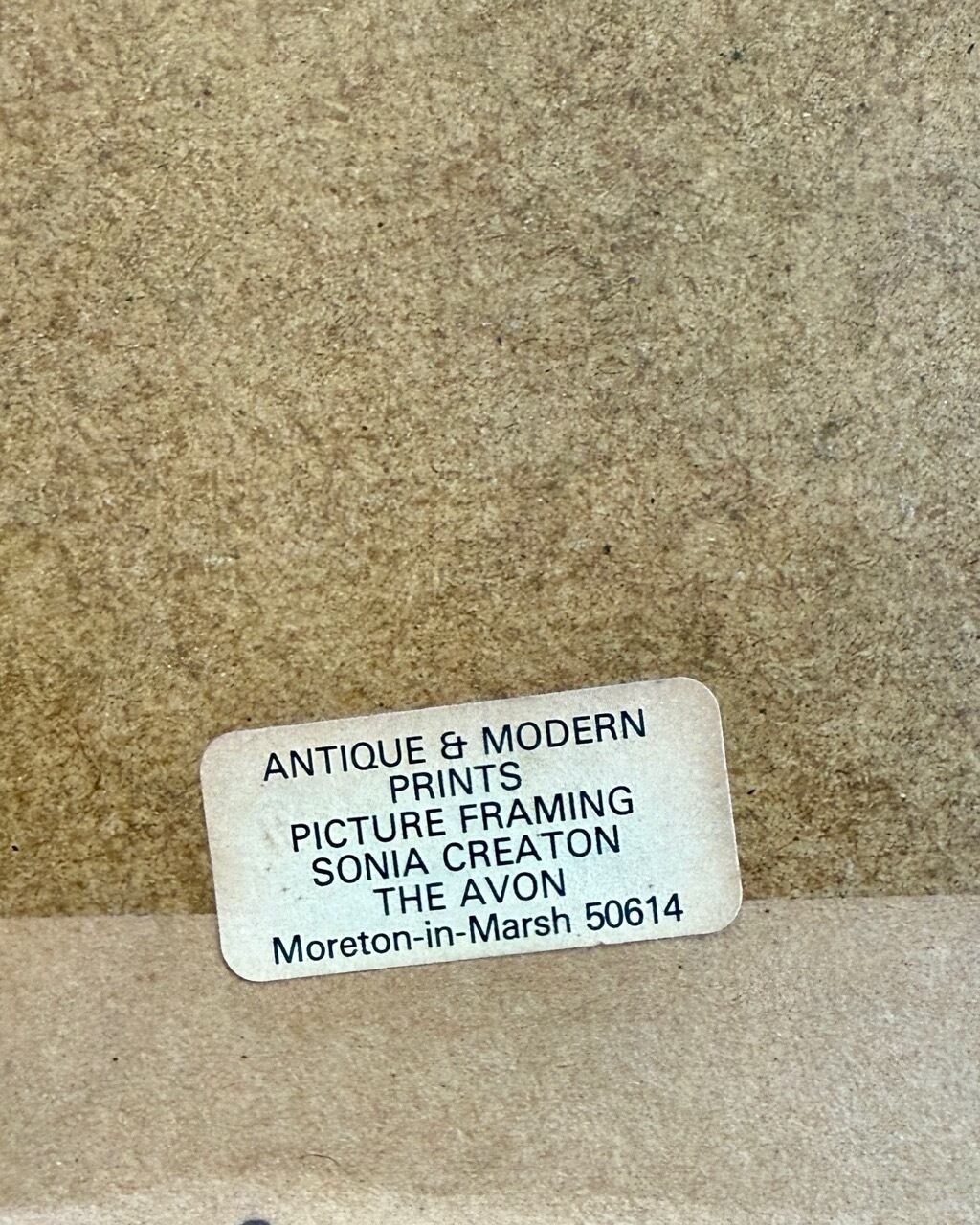 英国製 額装イラスト バニティフェア 展示品 | Room Style Store