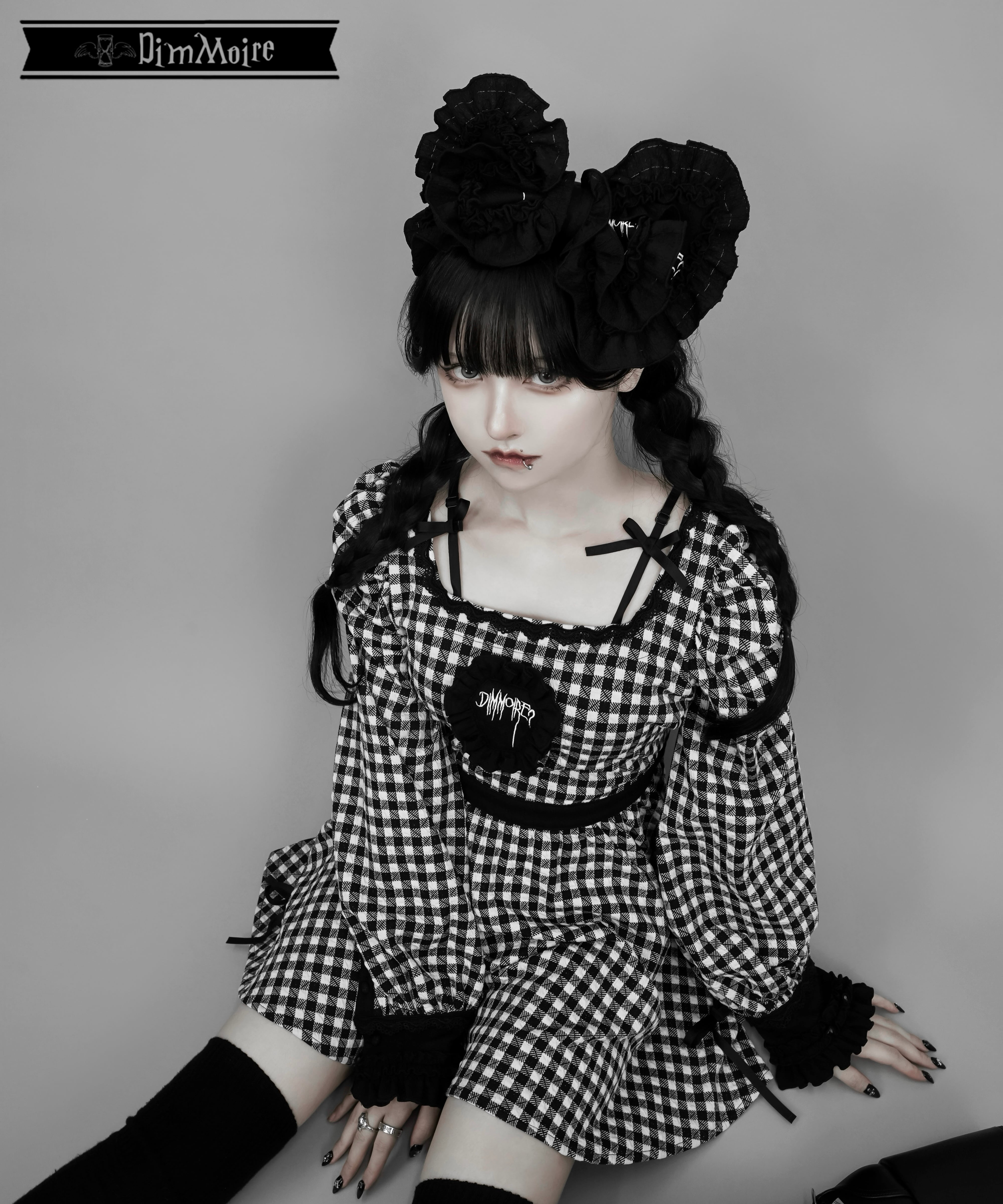 Coffin Dollミニワンピース【チェック】 | DimMoire 