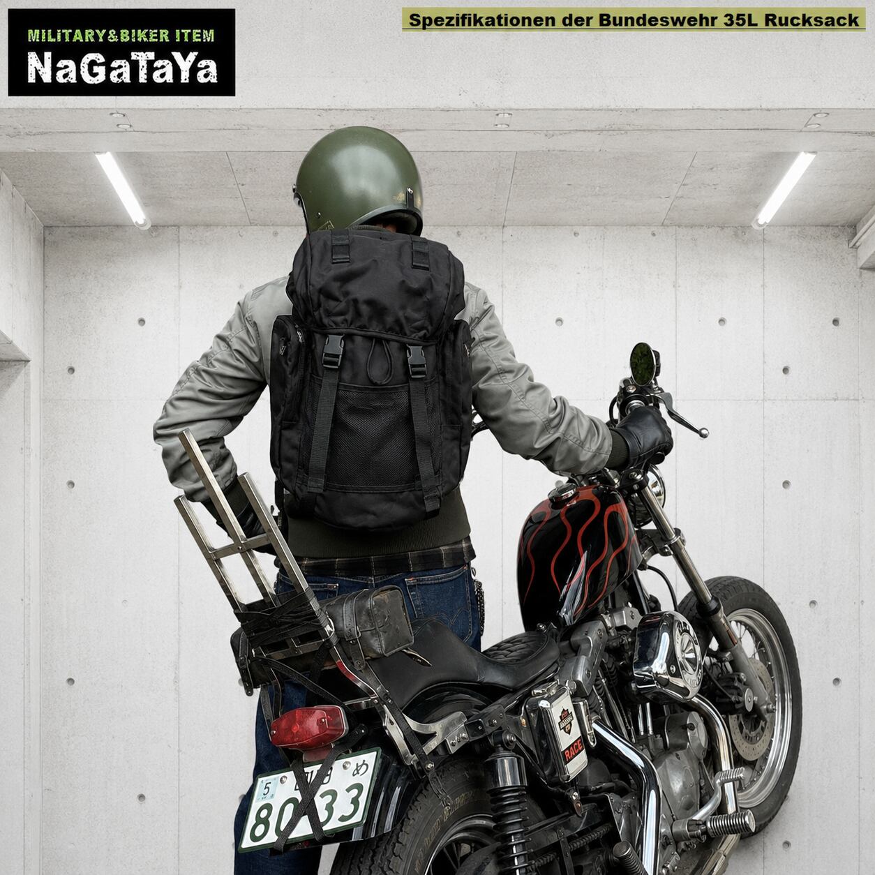 軍用バックパック ドイツ連邦軍仕様 35Lリュック ジャーマンタイプ