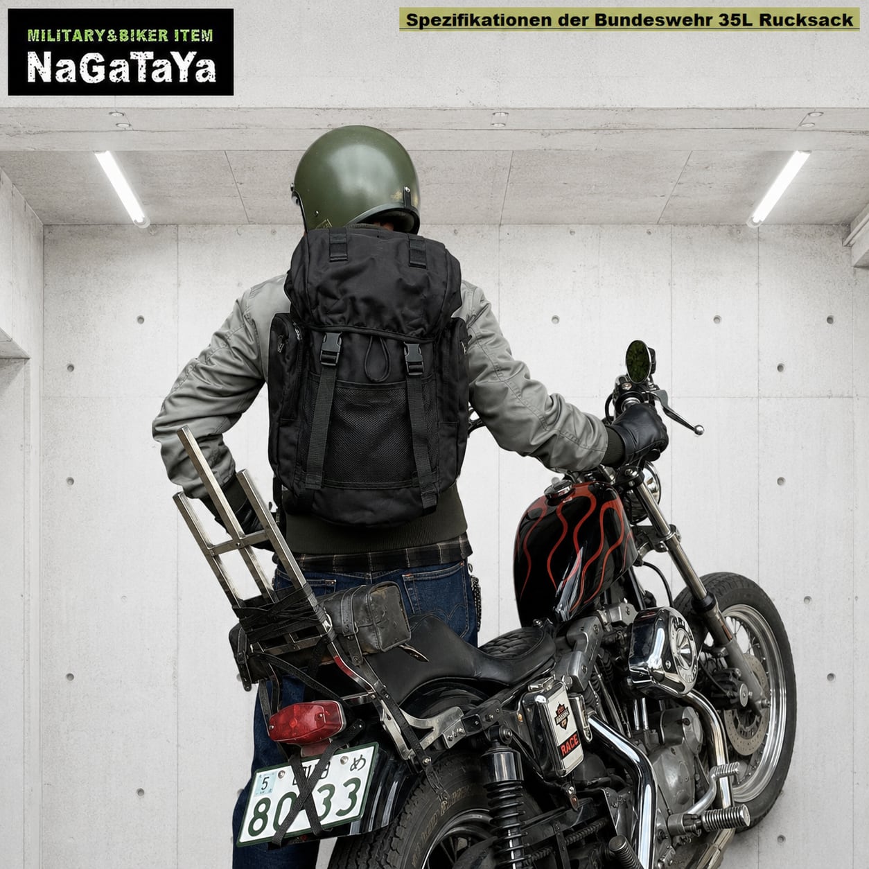 軍用バックパック ドイツ連邦軍仕様 35Lリュック ジャーマンタイプ