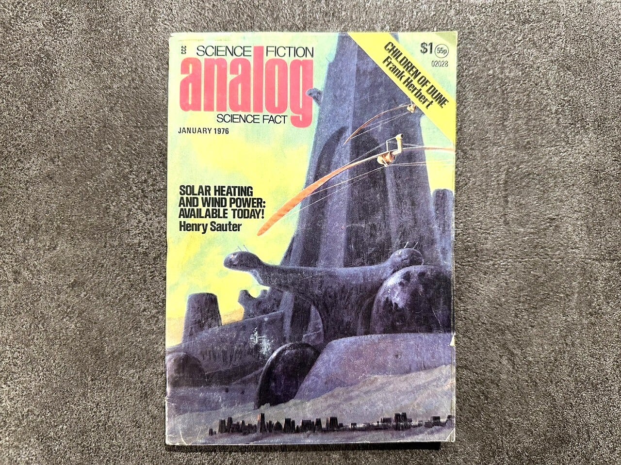 【SO008】Analog, Science Fiction, Science Fact January,1976,Vol.XCVI,No.1/ second-hand book
