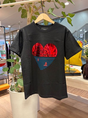 マリンハートロブＴシャツ［Color:ブラック］