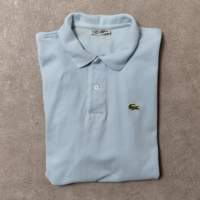 【1970s】CHEMISE LACOSTE Polo Shirts Made in France フレンチラコステ ポロシャツ FL104