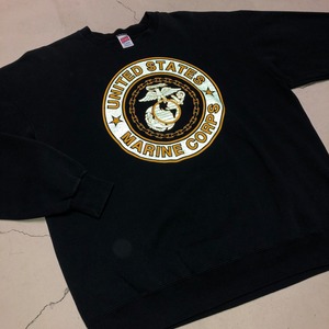 1980s USMC SWEAT SHIRT USA XL