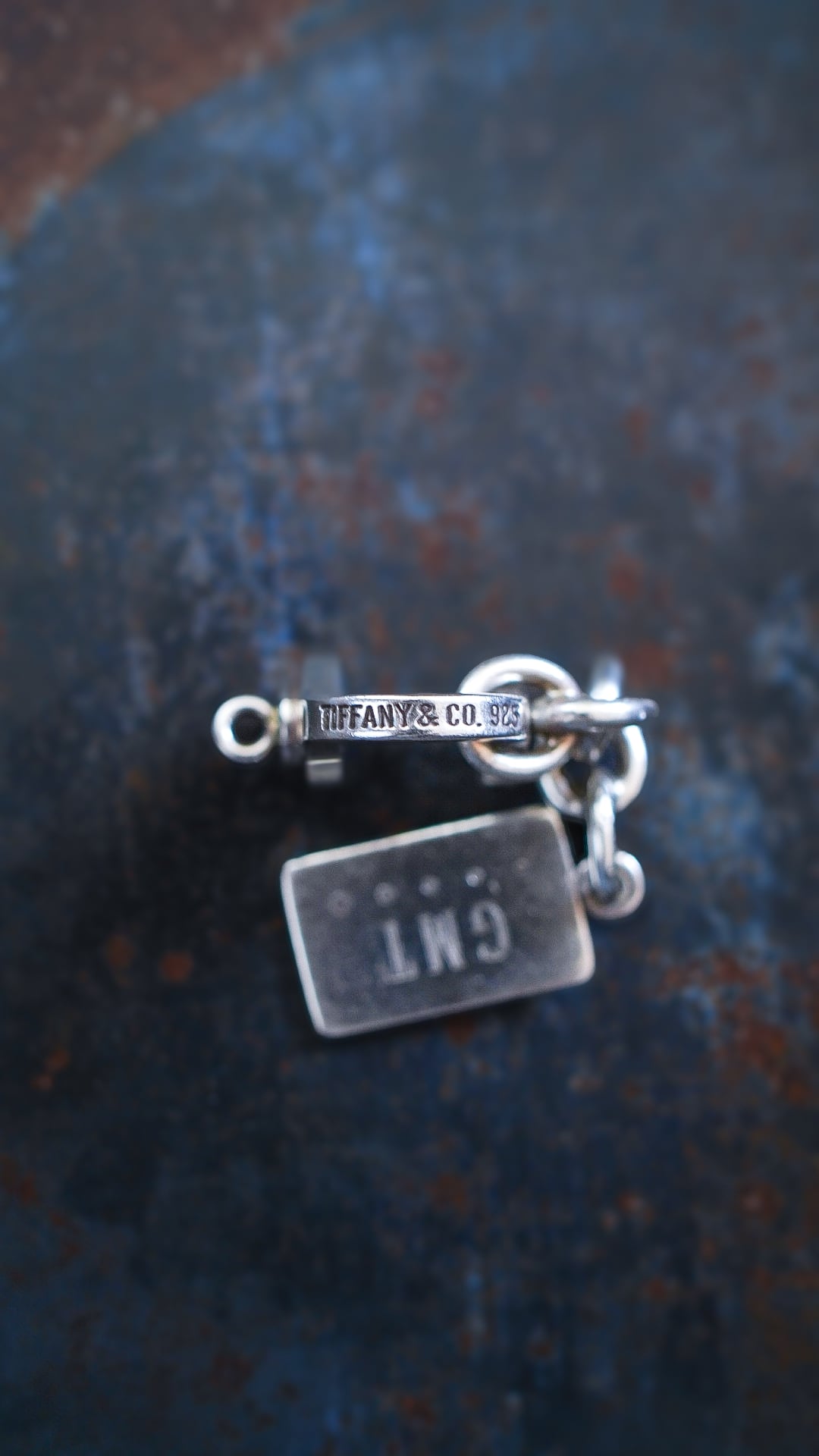 VINTAGE】TIFFANY&Co. ティファニー シャックル キーリング 《シルバー