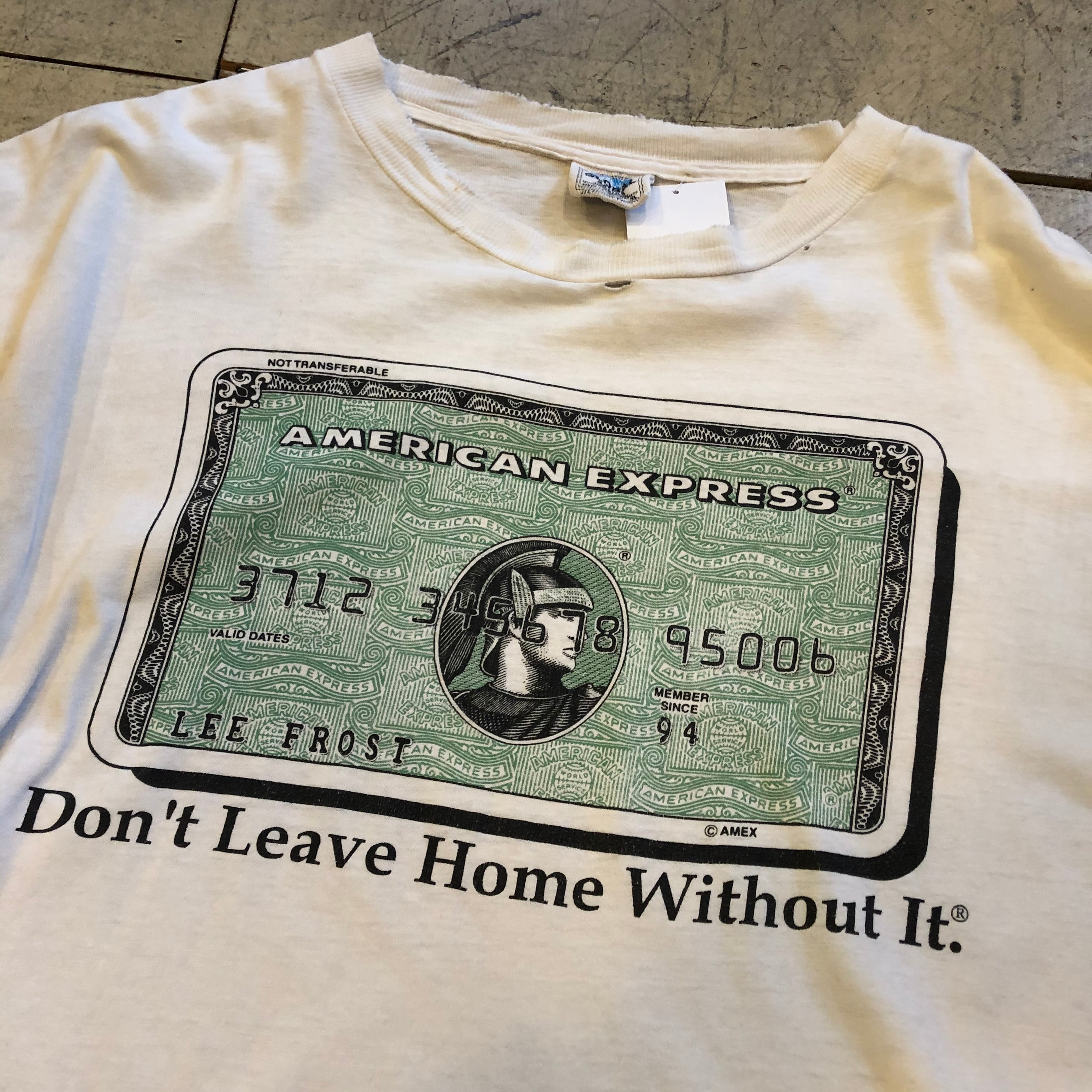 90s AMERICAN EXPRESS T-shirt | What'z up