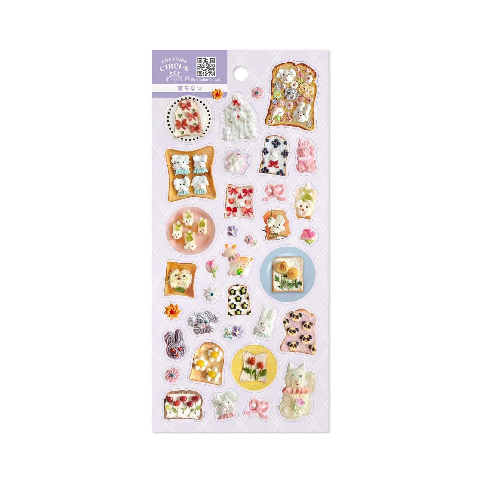 CREATORS CIRCUS 透明シール 東ちなつ