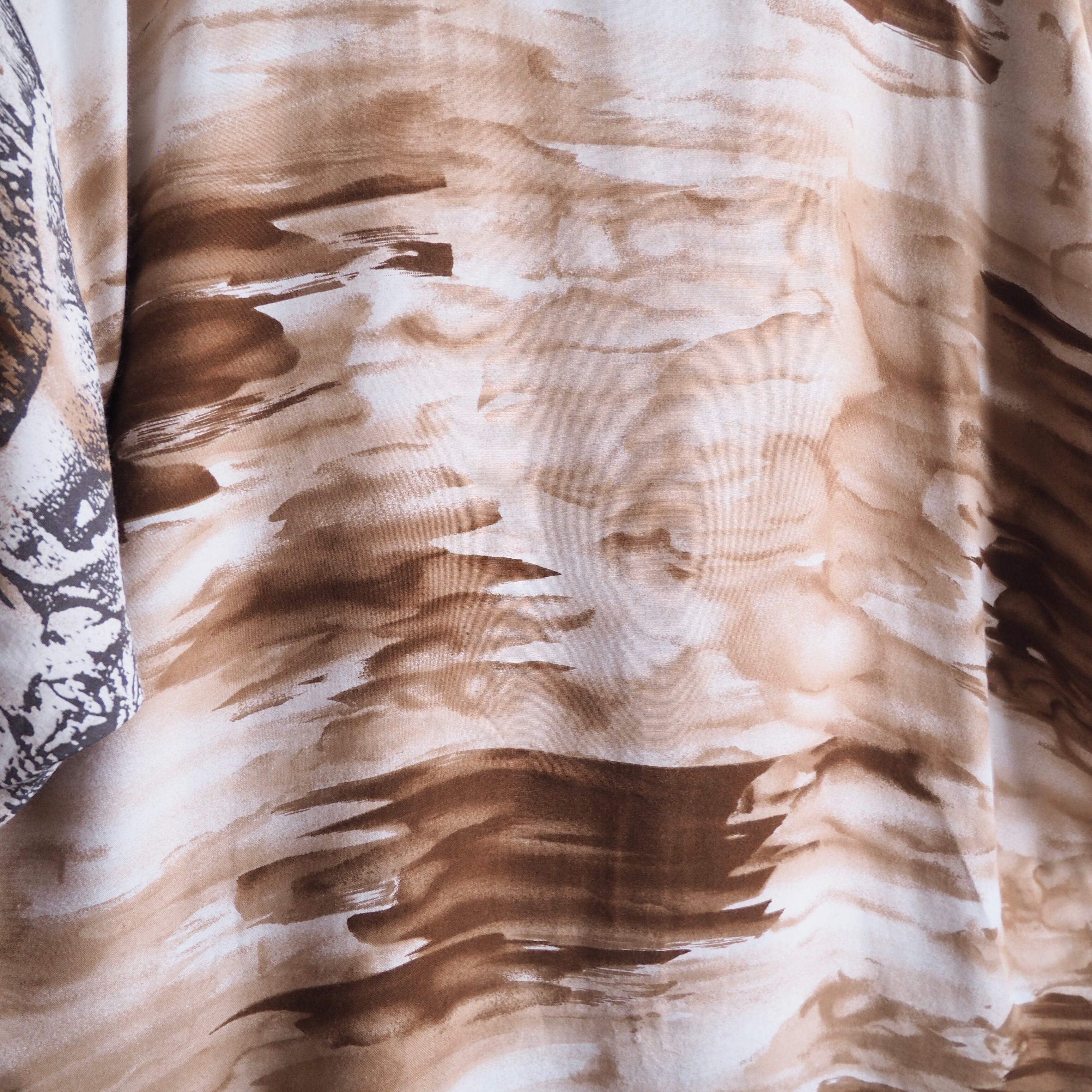 1980 - 90s ” Marilyn Monroe ” Modern Art printed Piece Dyeing vintage loose Rayon Tee