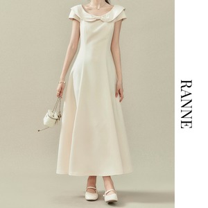 Ivory Bloom Dress　a0192