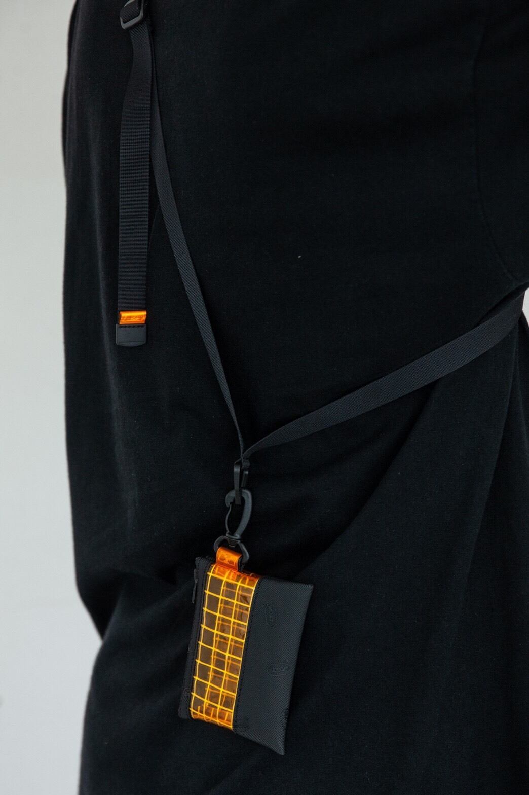 basic strap (black×orange) | THISWAY