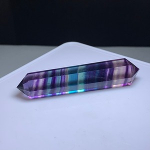 D3.透明☆グラデーションフローライト ダブルターミネーテッド