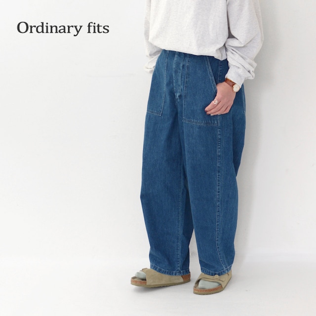 ordinary fits [オーディナリーフィッツ] JAMES PANTS used [OF-P045] ジェームスパンツ・デニムパンツ・LADY'S [2023AW]