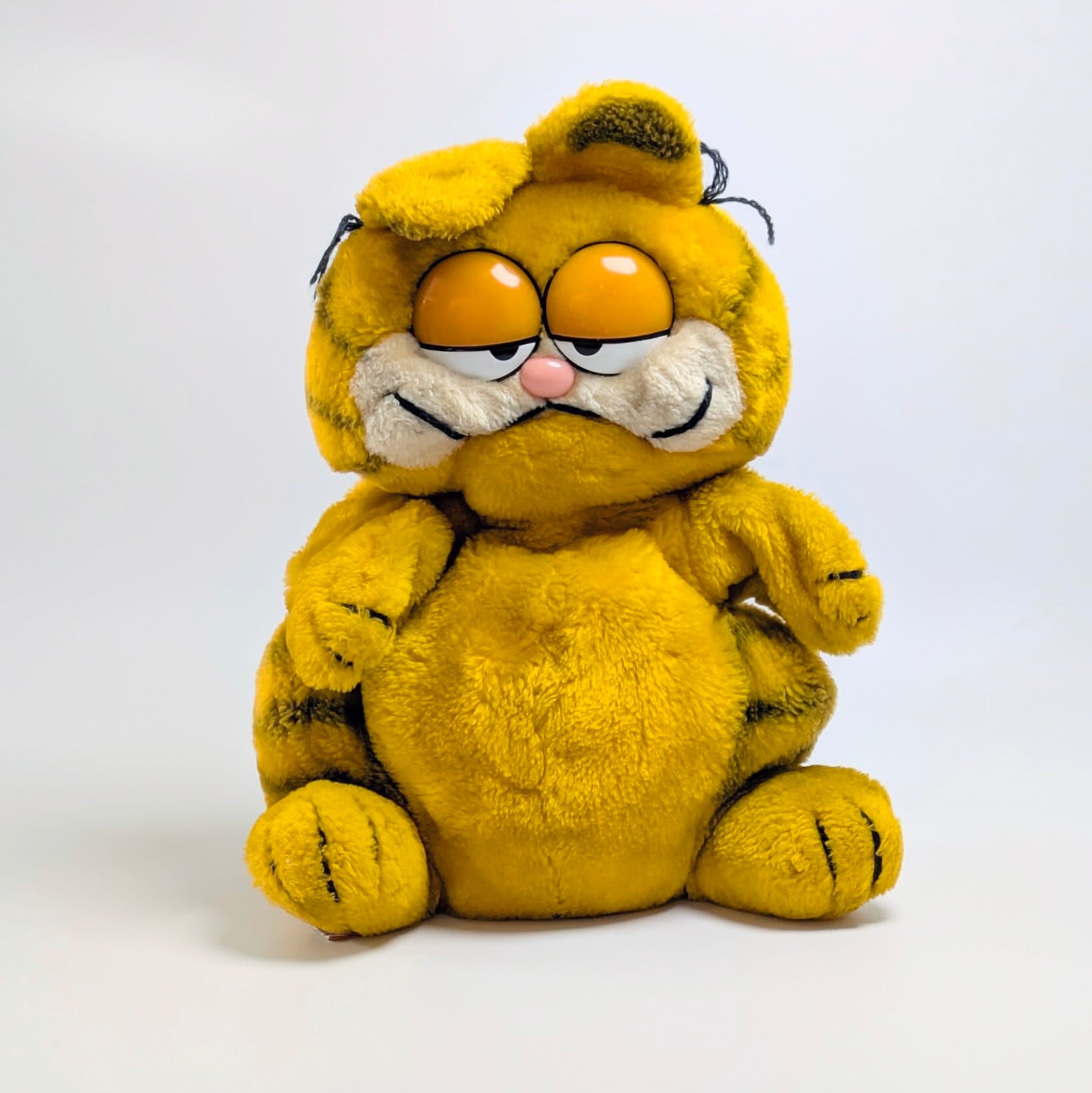 ☆ VINTAGE 1980年代初期 ☆【 Garfield ( ガーフィールド ) 】『 ガーフィールド ハンドパペット 』ぬいぐるみ プラッシュ plush 1980年代年製 〚アメリカン雑貨 アメトイ〛