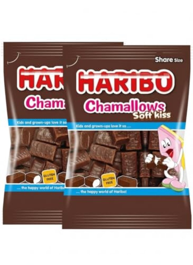 ハリボー チョコマシュマロ ソフトキス chamallows 200g + 200g