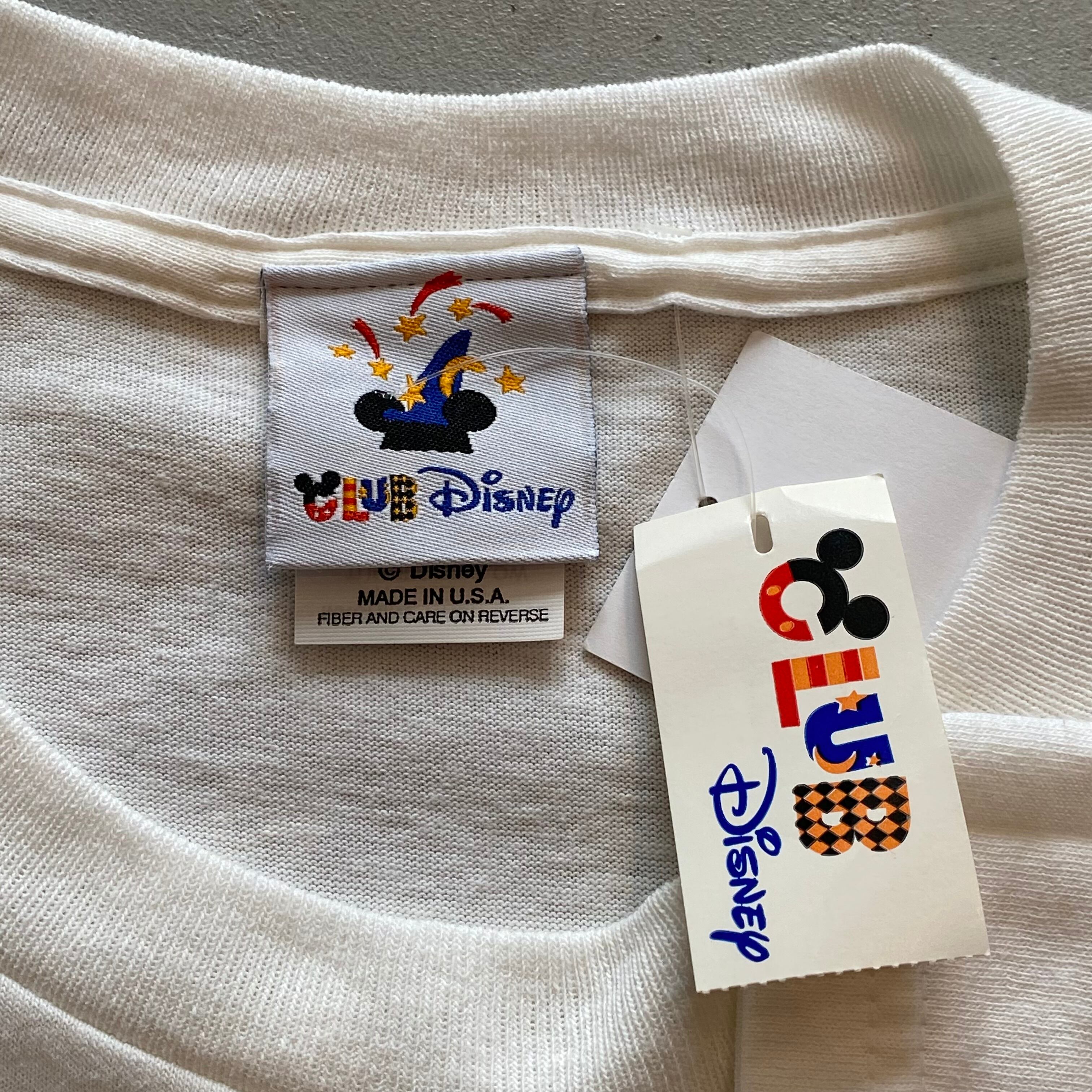 Dead stock !! 90s CLUB DISNEY T-shirt【高円寺店】 | What’z up powered by BASE