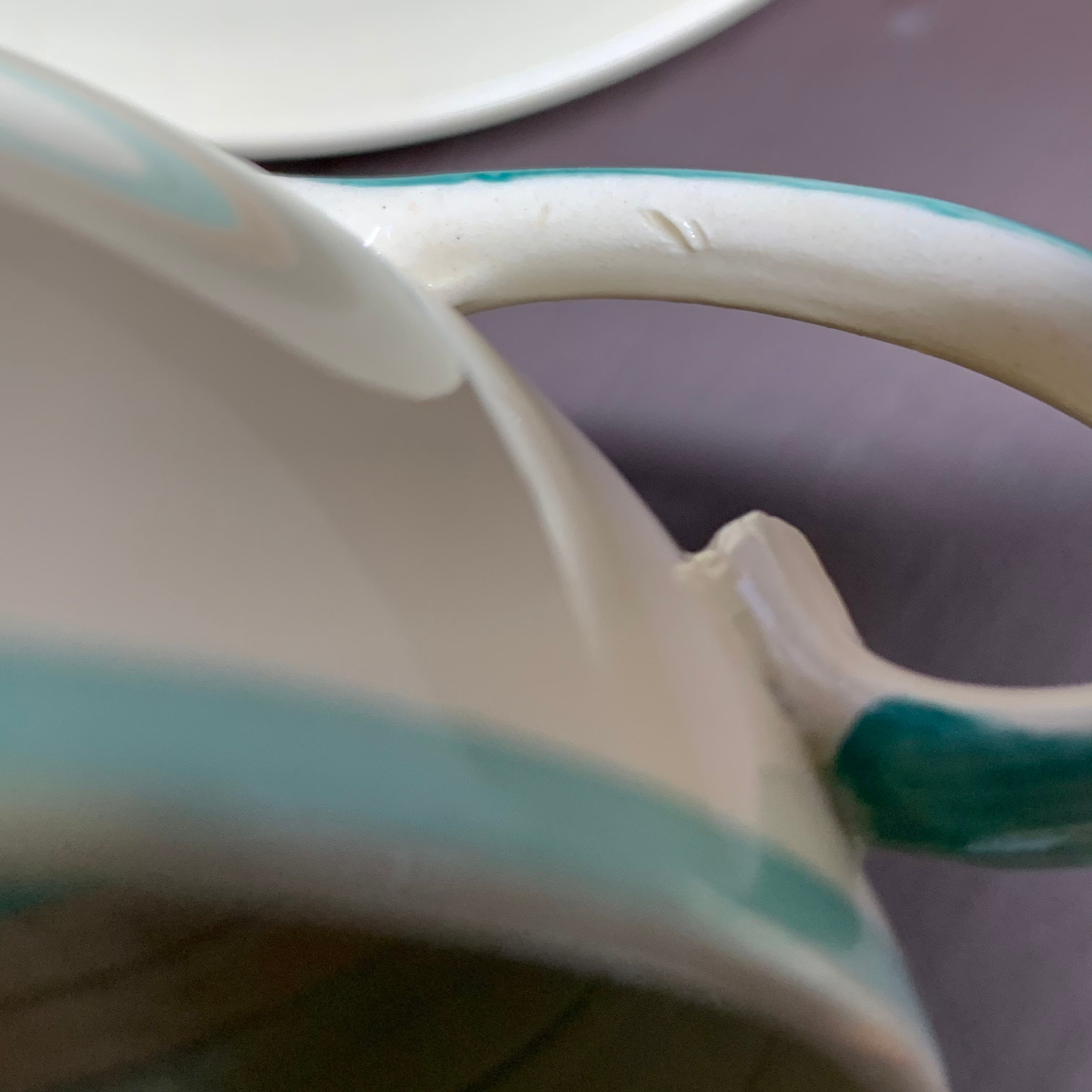 スージークーパー「ウェディングリング トリオ(グリーン系)」イギリス