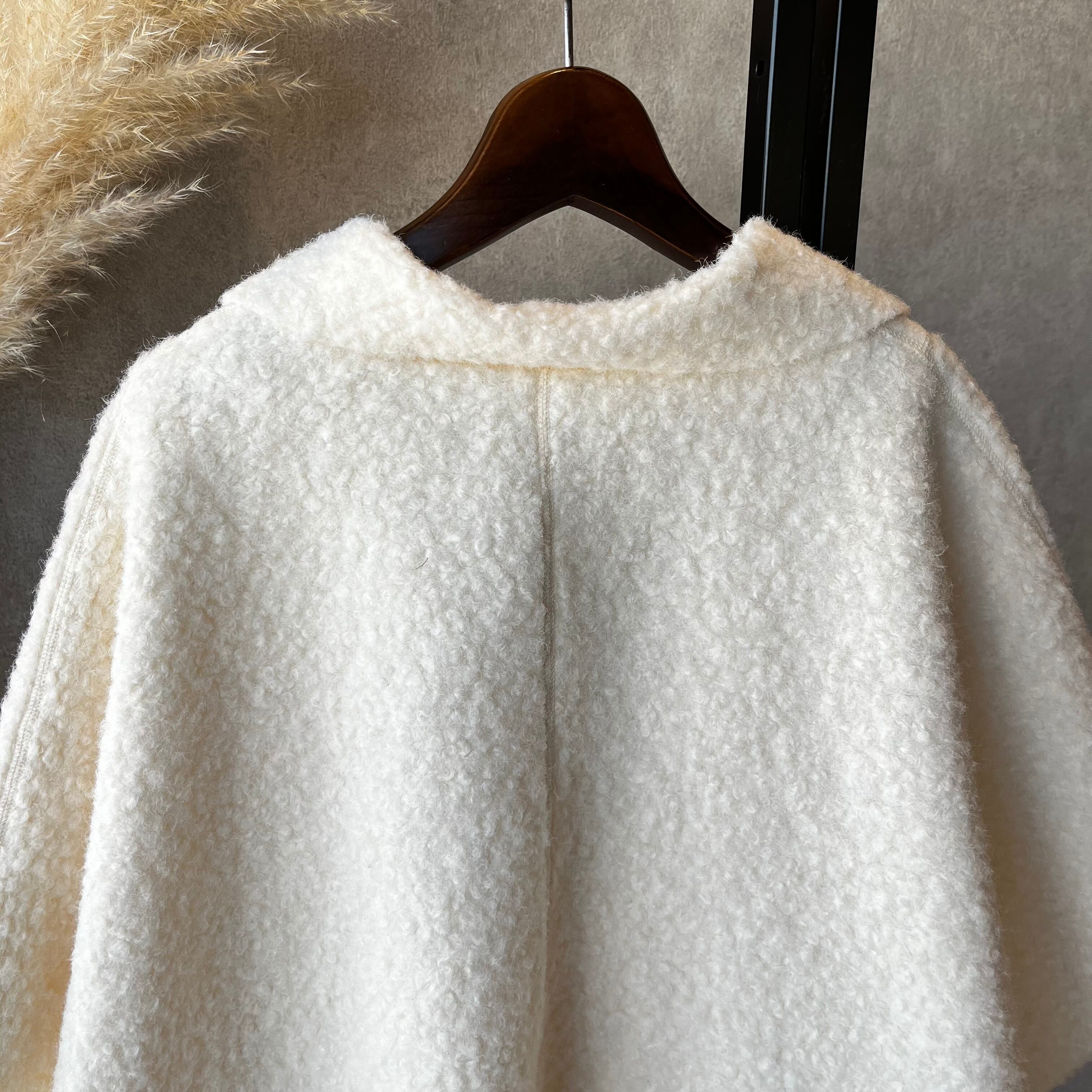 CYNICAL ボアスライバーニットリバーシブルJK(N) | whispermusee