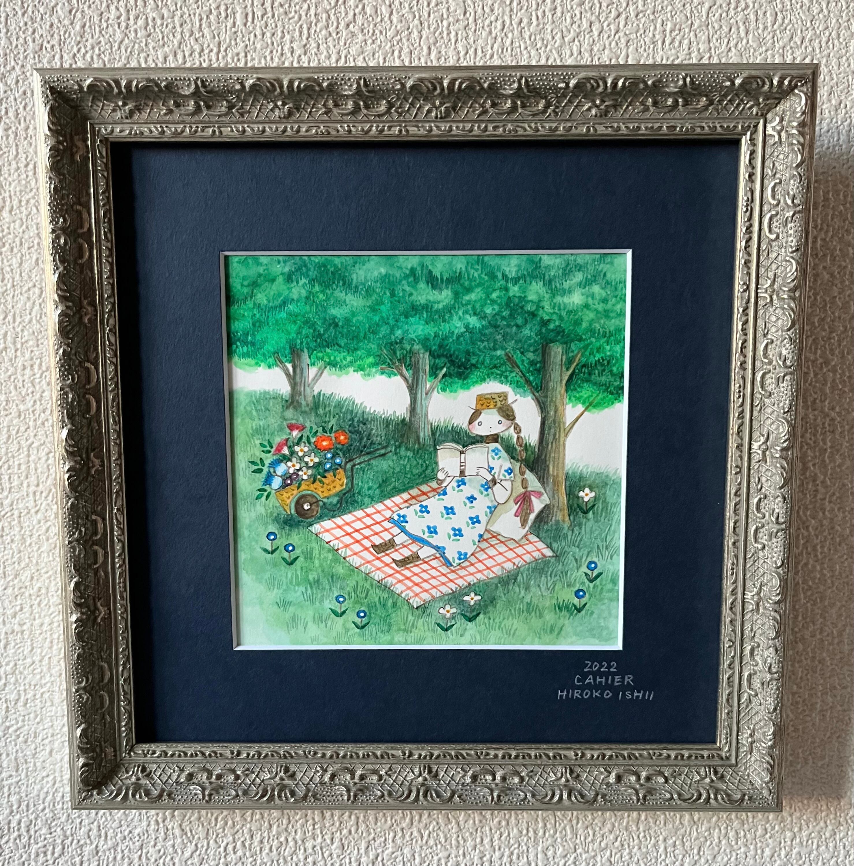 イラスト作品「Relax」
