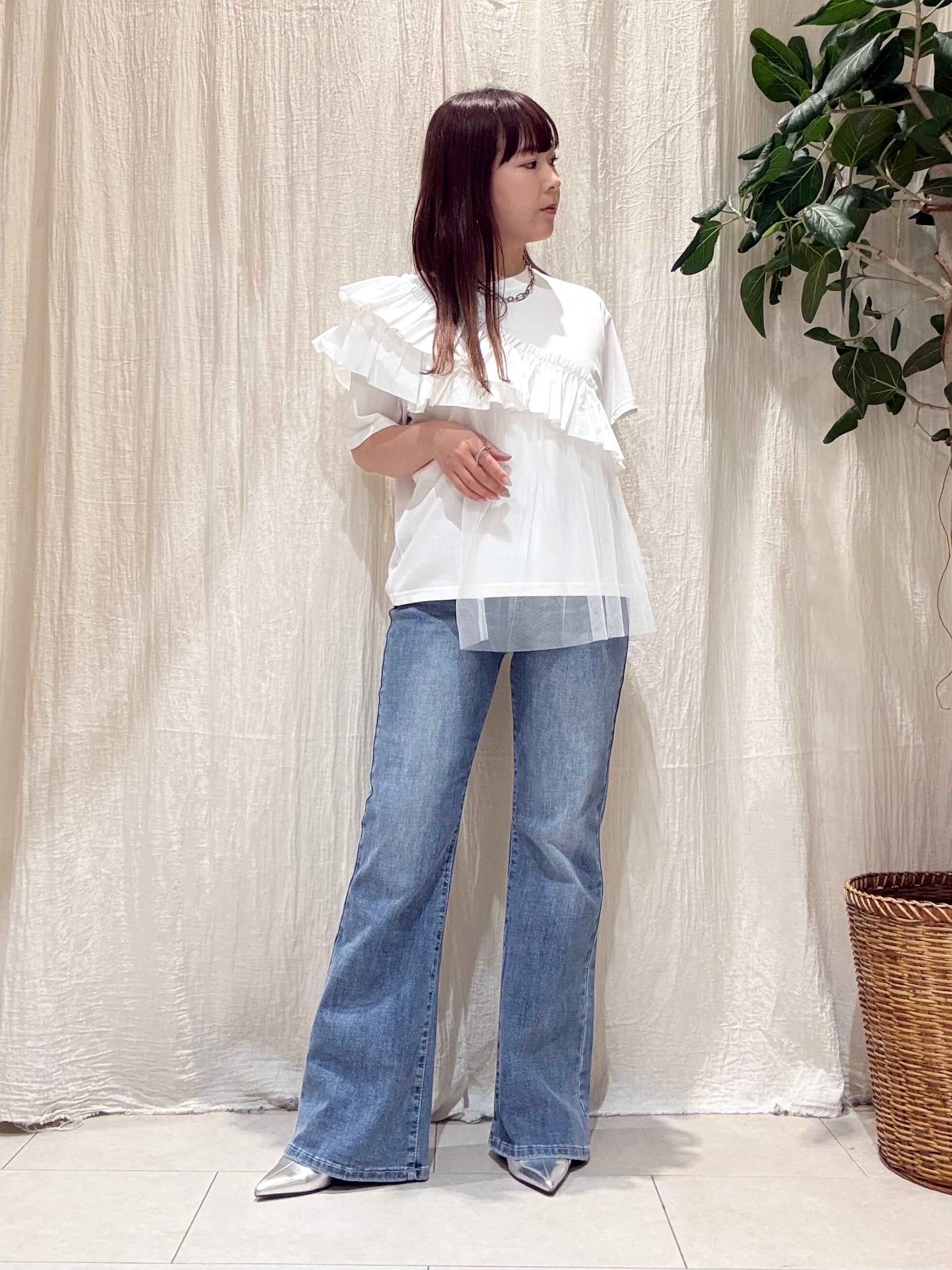 新品☆ポリーヌブロー ダンガリーフリルシフォンシャツ 新品☆ポリーヌブロー ダンガリーフリルシフォンシャツ｜Anuragmehta.com