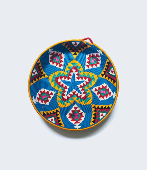 Berber Basket Bowl vintage -Morocco-[L]