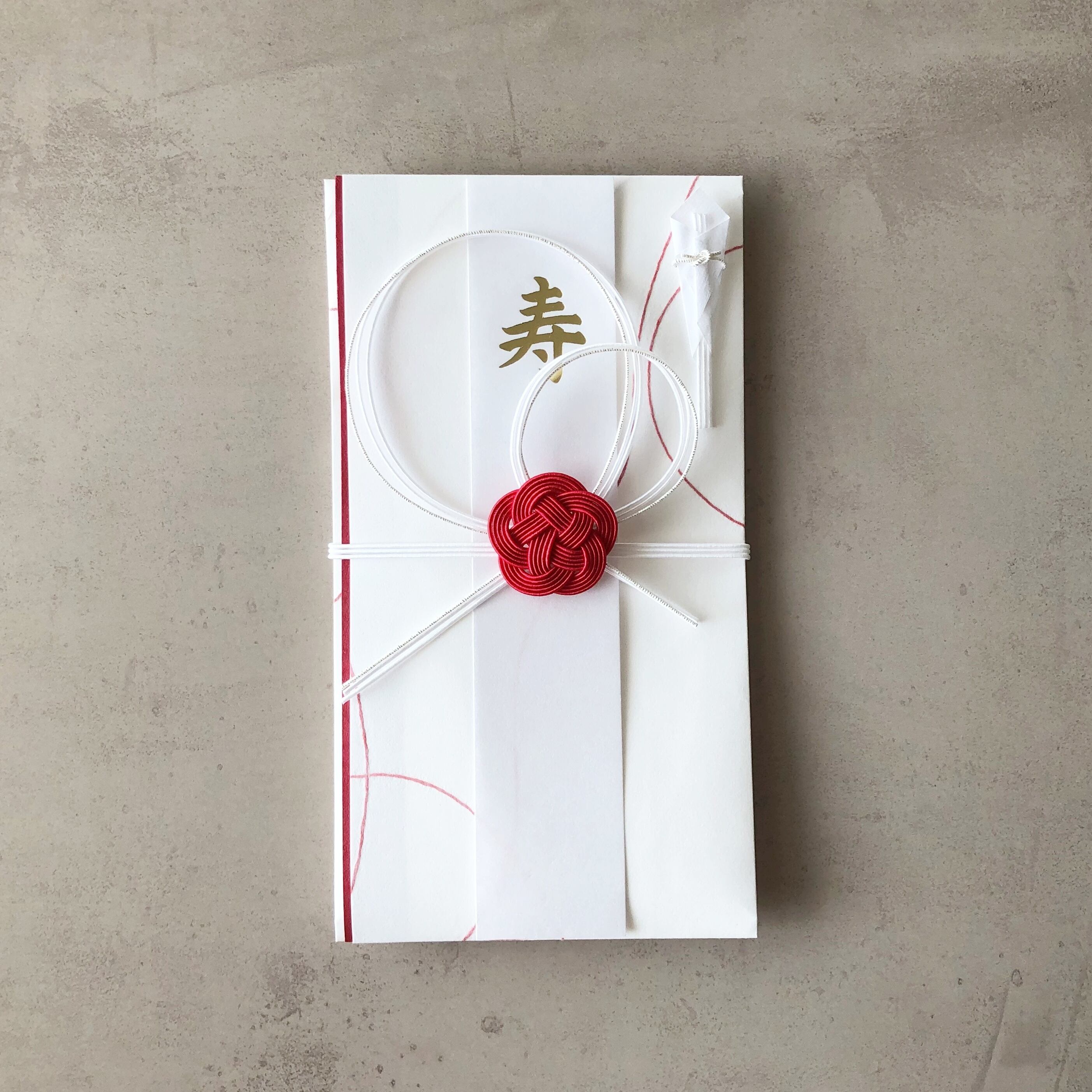 ご祝儀袋 - Temari (赤)