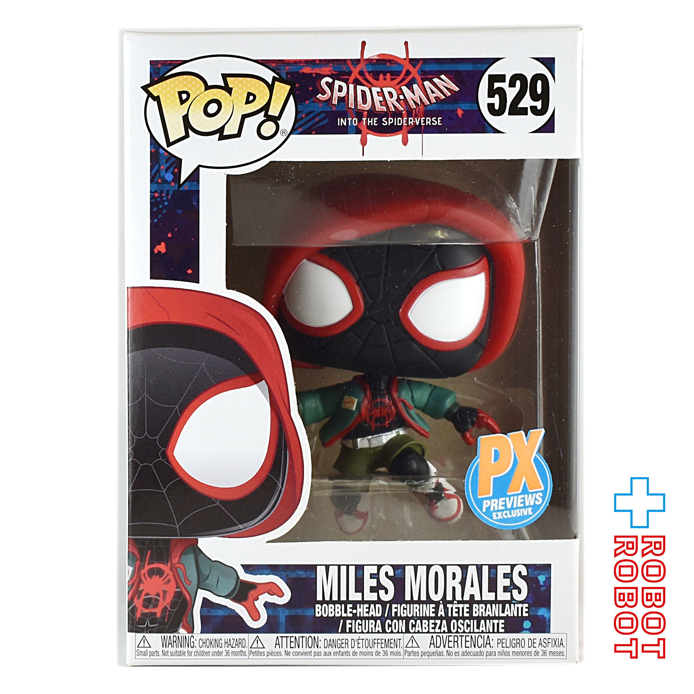 funko pop 529 スパイダーマン スパイダーバース マイルス モラレス ファンコ POP! 529 マーベル MARVEL スパイダーバース マイルス