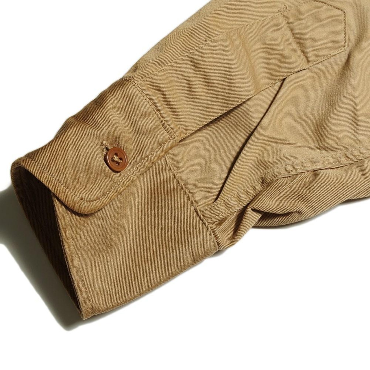 【before half century Vintages(ビフォーハーフセンチュリーヴィンテージ)】50's VINTAGE MILITARY WORK SHIRTS 50年代ヴィンテージミリタリーワークシャツ マチ付き