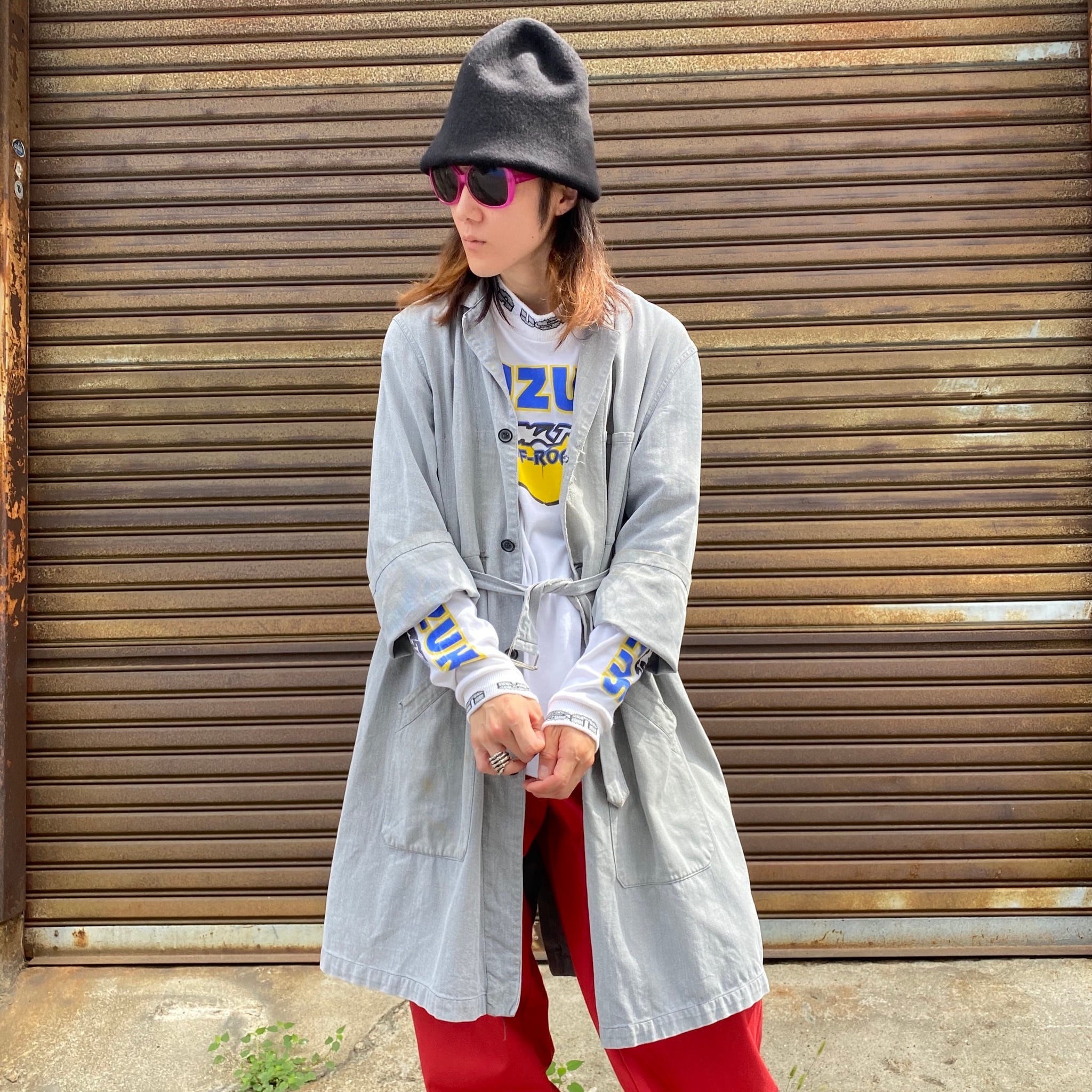 80年代 80s SUZUKI スズキ USA ロゴ プリント モトクロス レーシング  