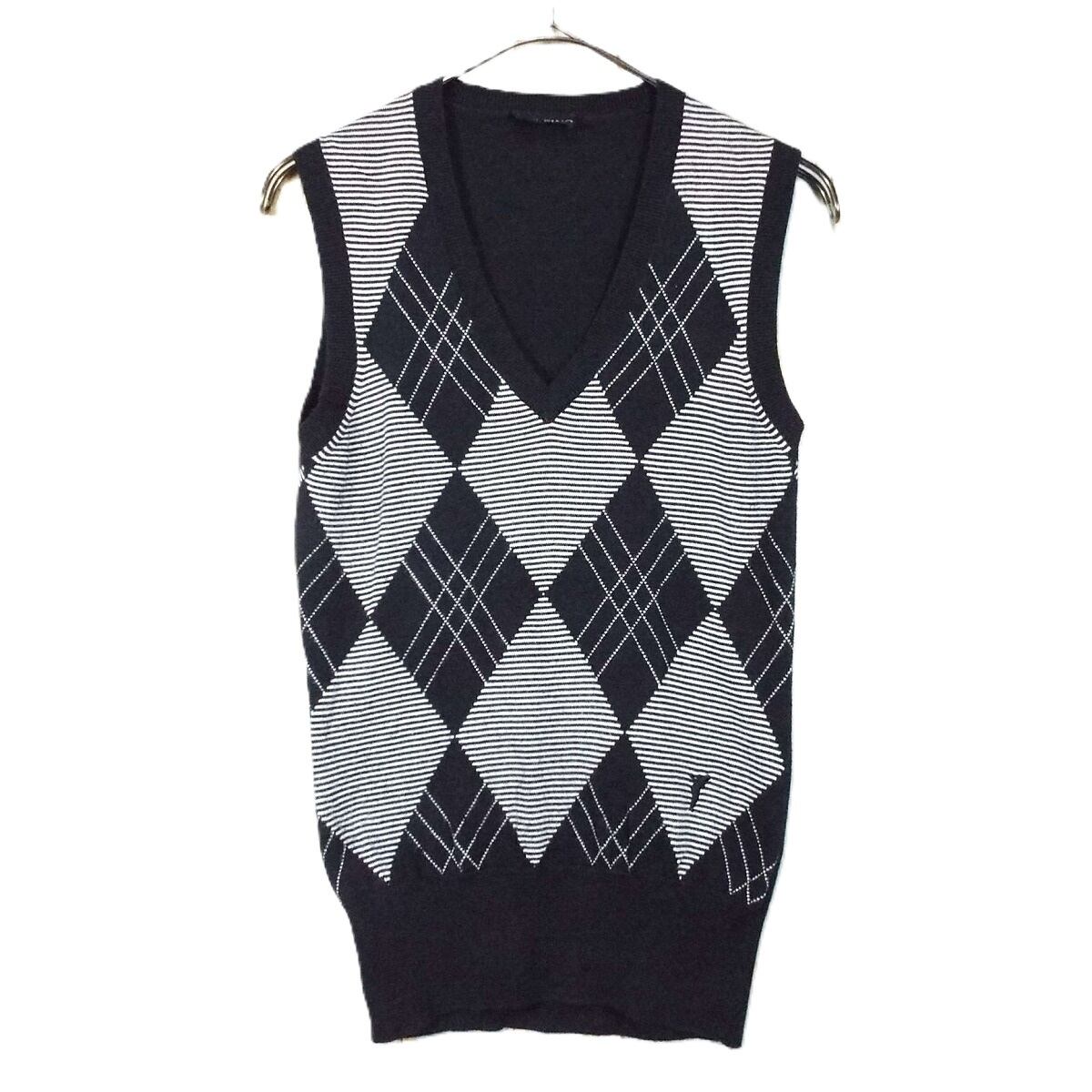 Admiral ゴルフ ベスト ホワイト/ブラックLサイズ Admiral ゴルフ ベスト ホワイト/ブラックLサイズ AdmiralベストL