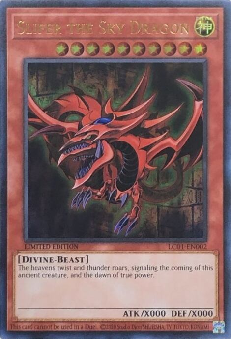 【Bランク】オシリスの天空竜(英語版 LC(ウルトラ)