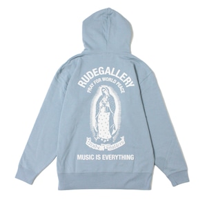 【RUDE GALLERY】ルードギャラリー  MARIA HOODIE (BLUE)  プルオーバーパーカー