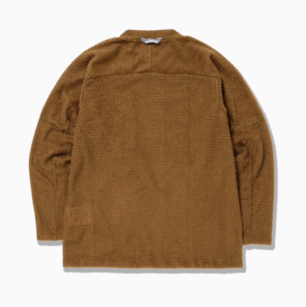 and wander アンドワンダー alpha direct pullover アルファダイレクト