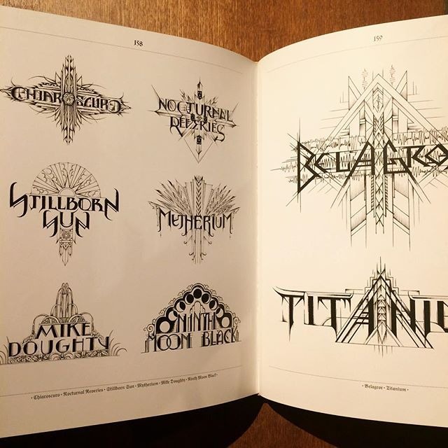 デザインの本「Lord of the Logos／Christophe Szpajdel | 古本 