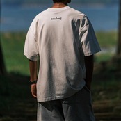ウォッシュプリント半袖 Tシャツ A4256